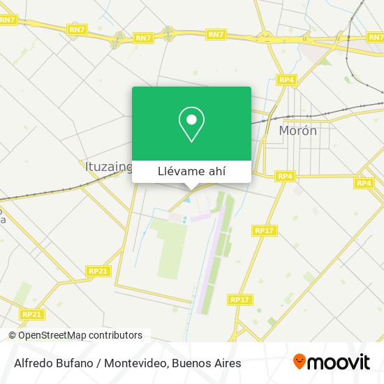 Mapa de Alfredo Bufano / Montevideo