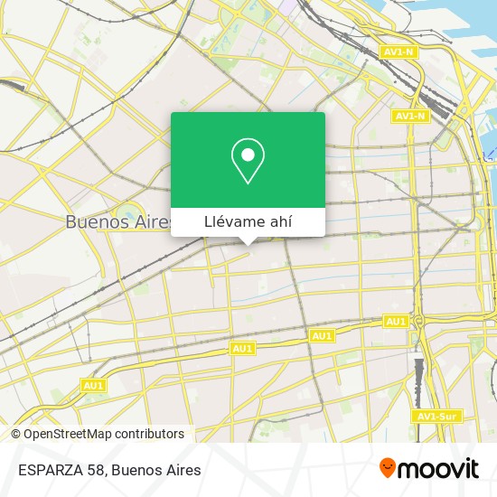 Mapa de ESPARZA 58