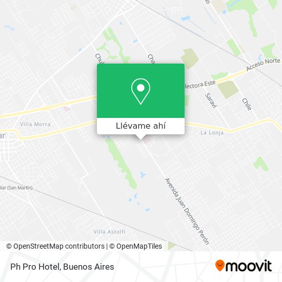 Mapa de Ph Pro Hotel