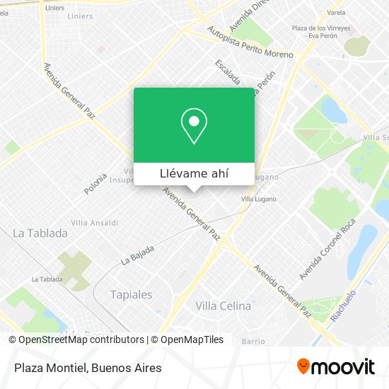 Mapa de Plaza Montiel
