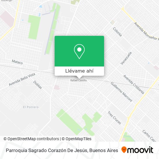 Mapa de Parroquia Sagrado Corazón De Jesús