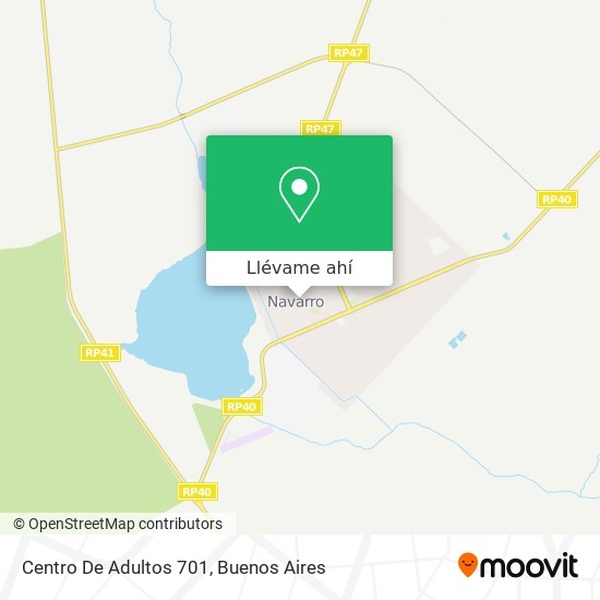 Mapa de Centro De Adultos 701