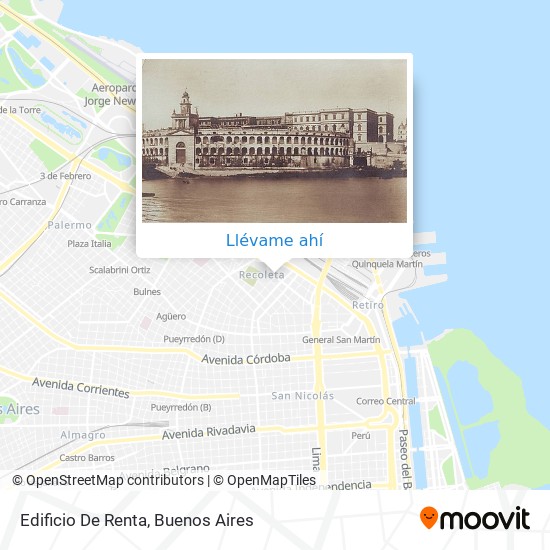 Mapa de Edificio De Renta