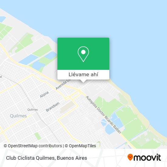 Mapa de Club Ciclista Quilmes