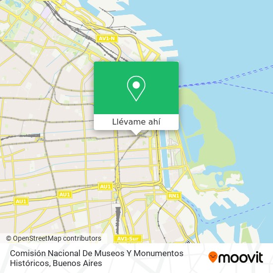 Mapa de Comisión Nacional De Museos Y Monumentos Históricos