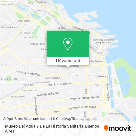 Mapa de Museo Del Agua Y De La Historia Sanitaria
