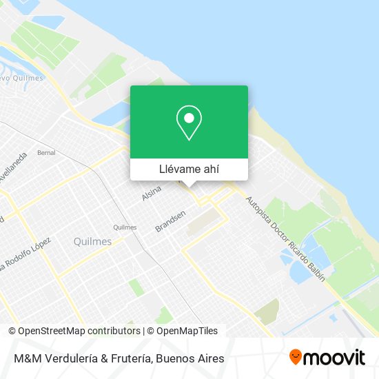 Mapa de M&M Verdulería & Frutería