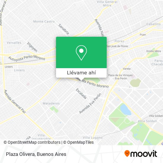 Mapa de Plaza Olivera