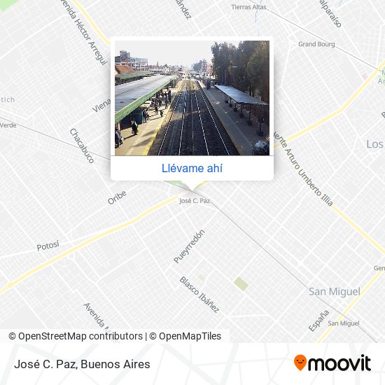 Cómo llegar a Club Atlético San Miguel en General Sarmiento en Colectivo o  Tren?