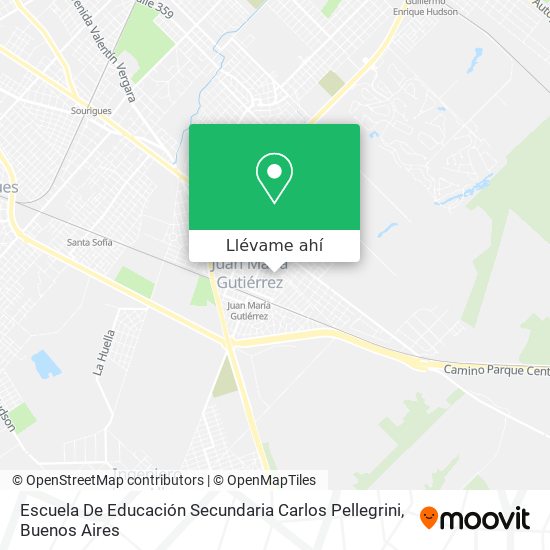 Mapa de Escuela De Educación Secundaria Carlos Pellegrini