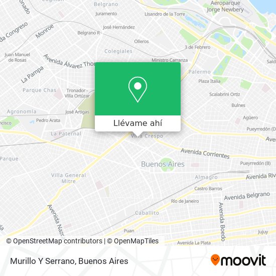 Mapa de Murillo Y Serrano