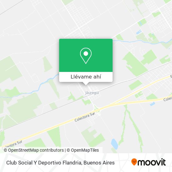 Mapa de Club Social Y Deportivo Flandria