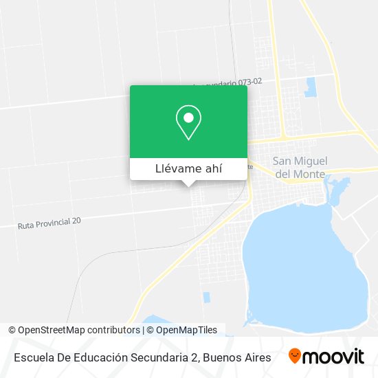 Mapa de Escuela De Educación Secundaria 2