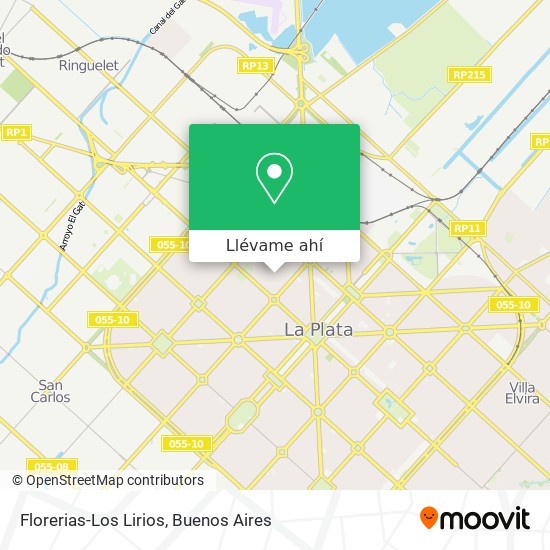 Mapa de Florerias-Los Lirios