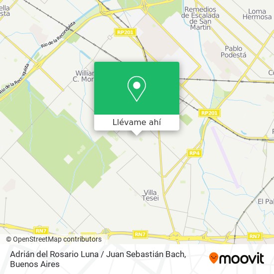 Mapa de Adrián del Rosario Luna / Juan Sebastián Bach