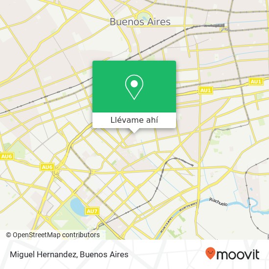 Mapa de Miguel Hernandez