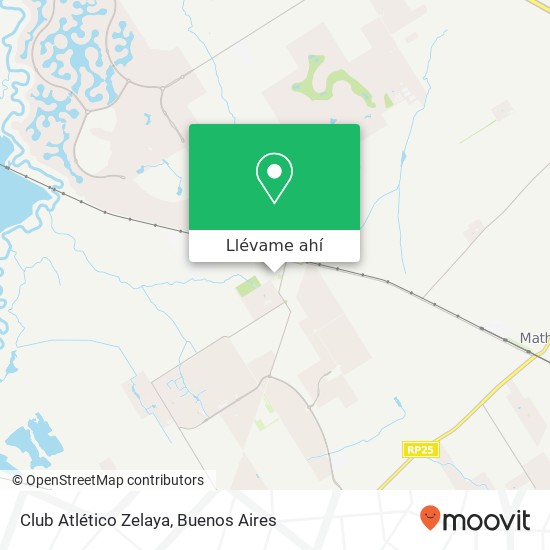 Mapa de Club Atlético Zelaya