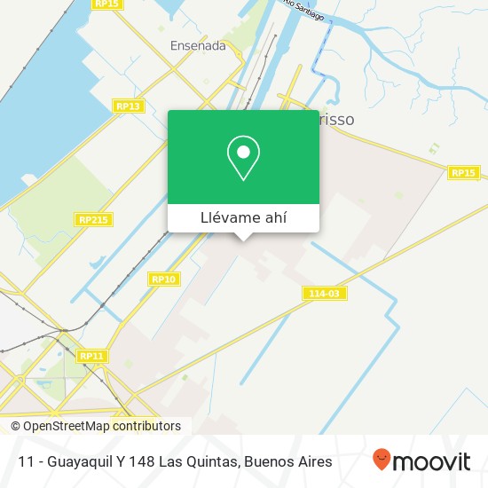 Mapa de 11 - Guayaquil Y 148 Las Quintas