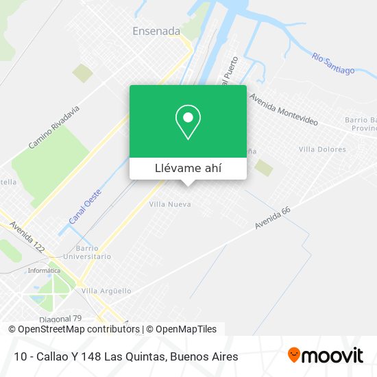 Mapa de 10 - Callao Y 148 Las Quintas