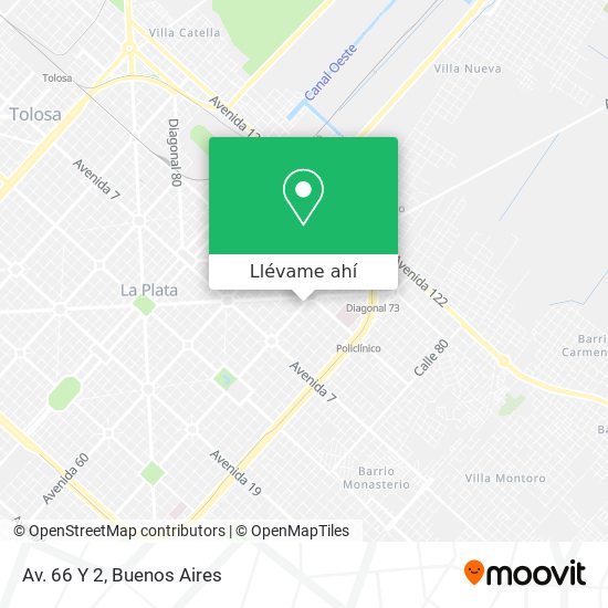 Mapa de Av. 66 Y 2