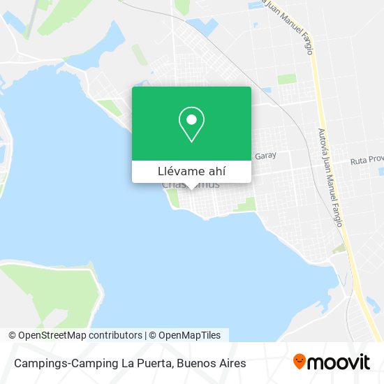 Mapa de Campings-Camping La Puerta