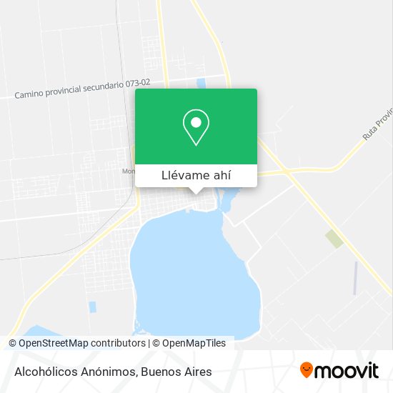 Mapa de Alcohólicos Anónimos