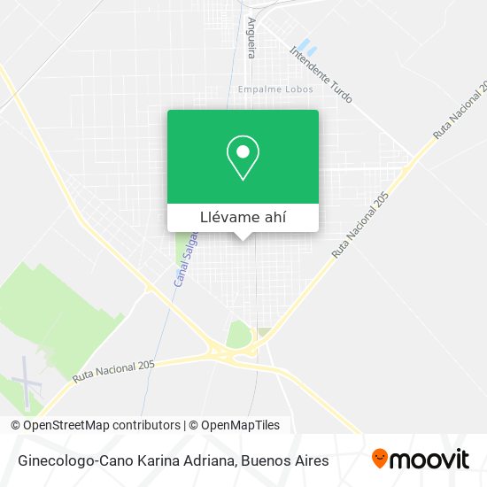 Mapa de Ginecologo-Cano Karina Adriana