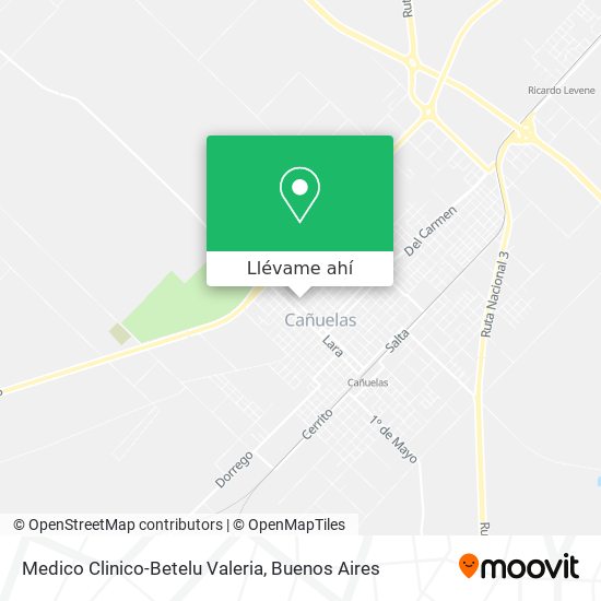 Mapa de Medico Clinico-Betelu Valeria