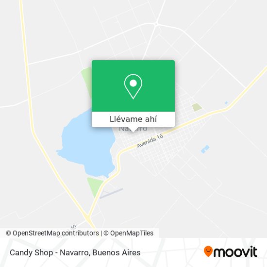 Mapa de Candy Shop - Navarro