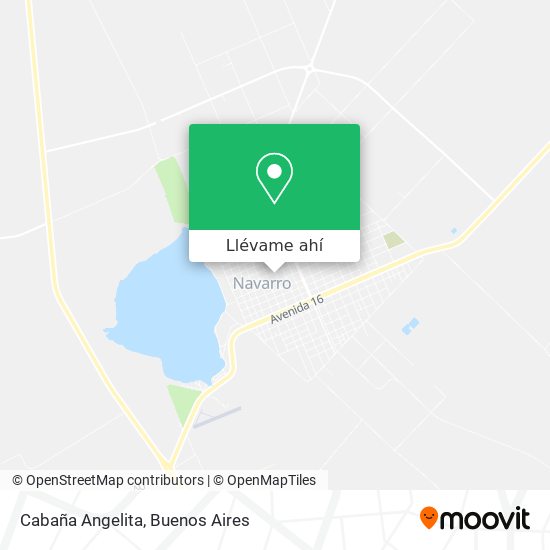 Mapa de Cabaña Angelita