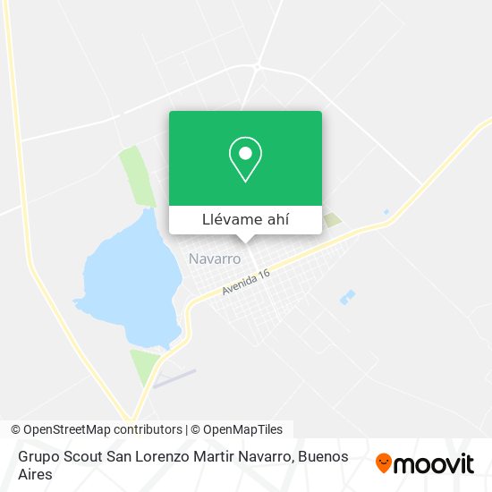 Mapa de Grupo Scout San Lorenzo Martir Navarro