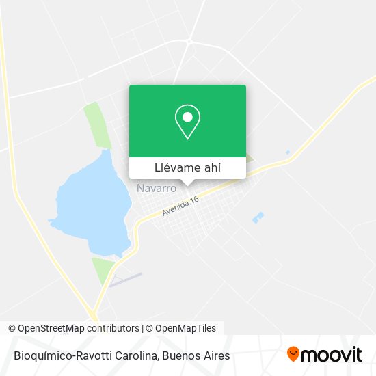 Mapa de Bioquímico-Ravotti Carolina