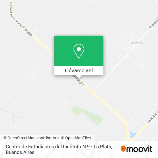 Mapa de Centro de Estudiantes del Instituto N 9 - La Plata