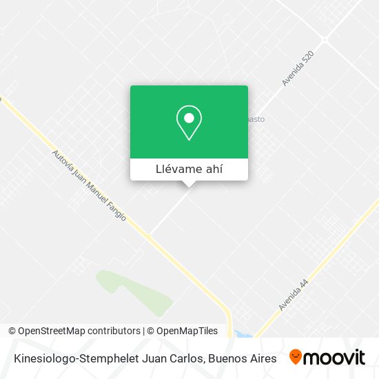 Mapa de Kinesiologo-Stemphelet Juan Carlos