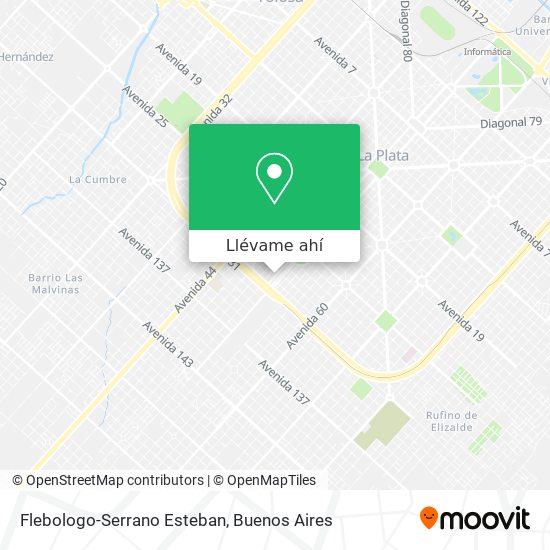 Mapa de Flebologo-Serrano Esteban