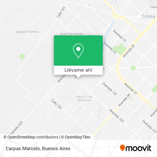 Mapa de Carpas Marcelo