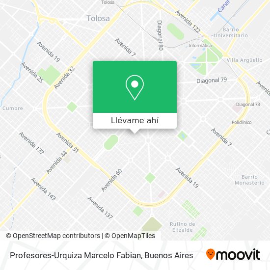 Mapa de Profesores-Urquiza Marcelo Fabian