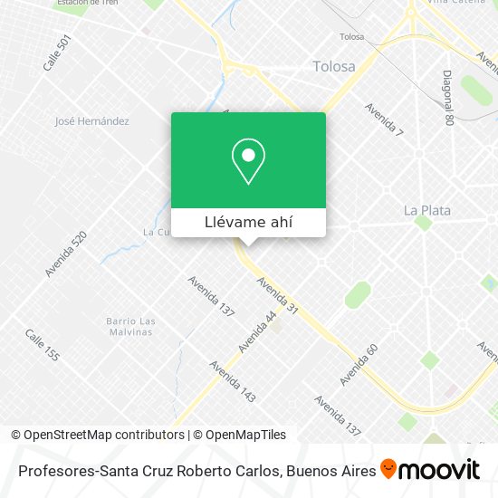 Mapa de Profesores-Santa Cruz Roberto Carlos