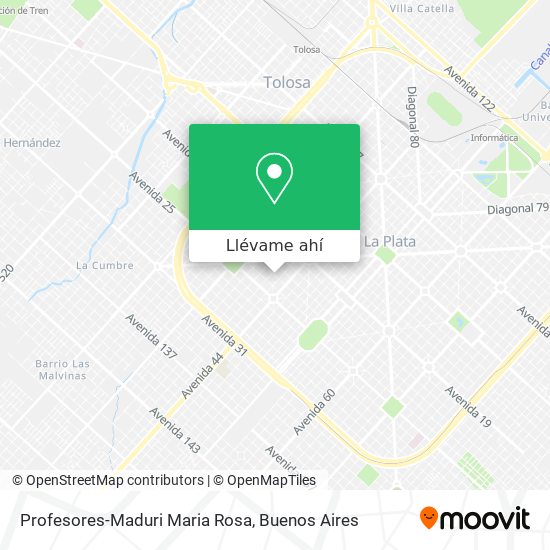 Mapa de Profesores-Maduri Maria Rosa