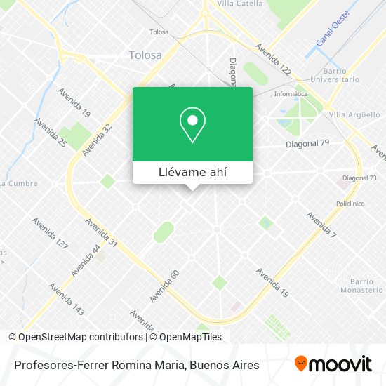 Mapa de Profesores-Ferrer Romina Maria