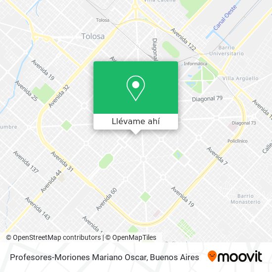 Mapa de Profesores-Moriones Mariano Oscar