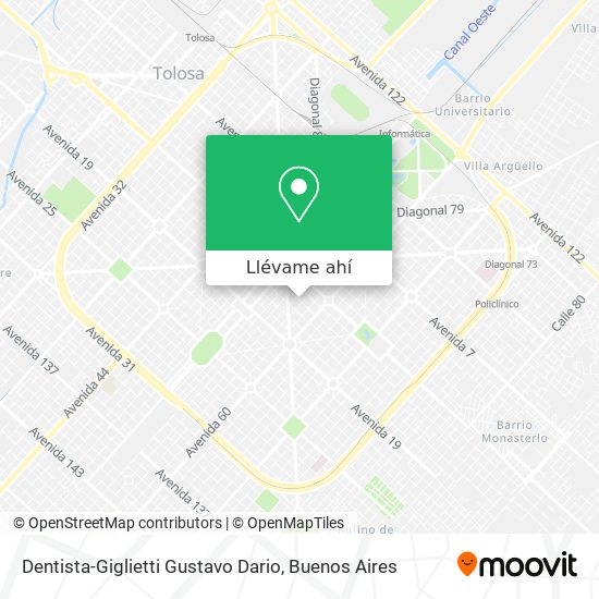 Mapa de Dentista-Giglietti Gustavo Dario