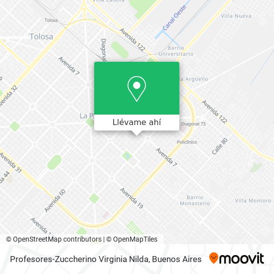 Mapa de Profesores-Zuccherino Virginia Nilda
