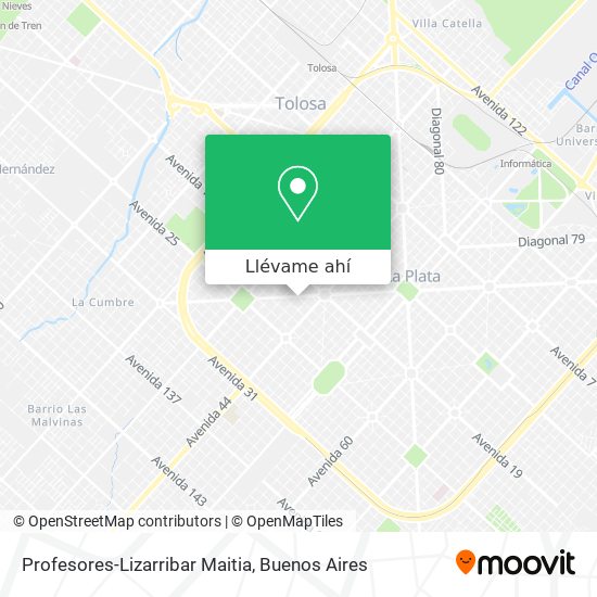 Mapa de Profesores-Lizarribar Maitia