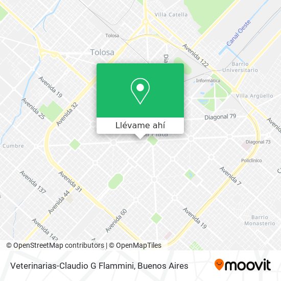 Mapa de Veterinarias-Claudio G Flammini