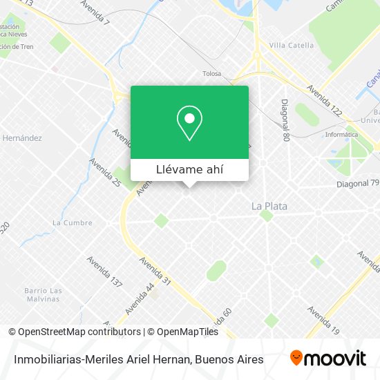 Mapa de Inmobiliarias-Meriles Ariel Hernan