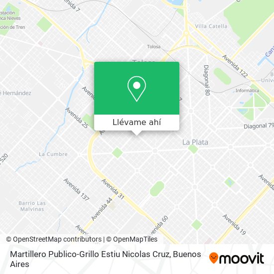 Mapa de Martillero Publico-Grillo Estiu Nicolas Cruz