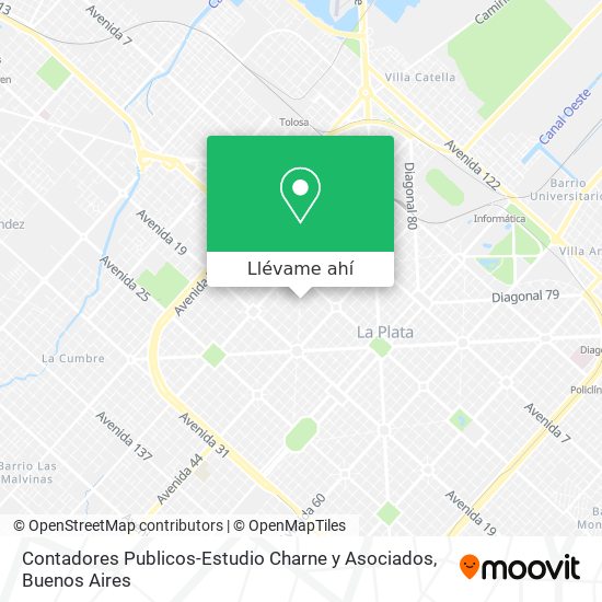 Mapa de Contadores Publicos-Estudio Charne y Asociados