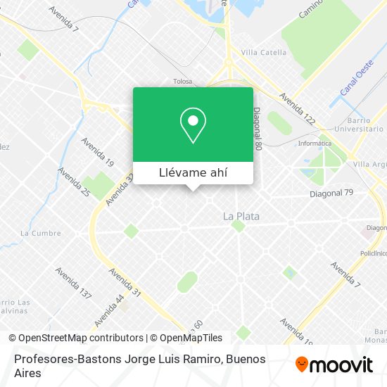 Mapa de Profesores-Bastons Jorge Luis Ramiro