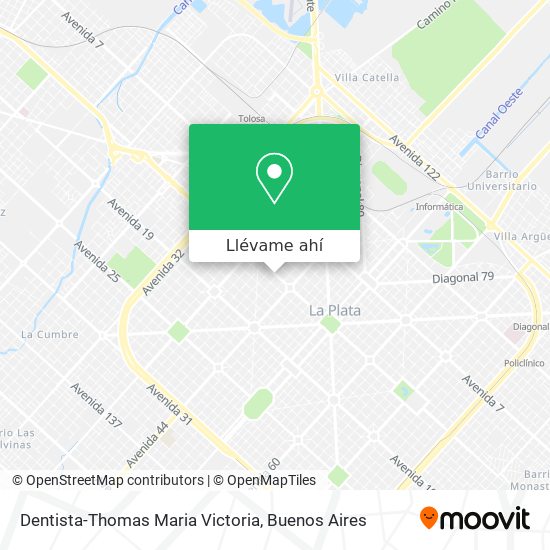 Mapa de Dentista-Thomas Maria Victoria